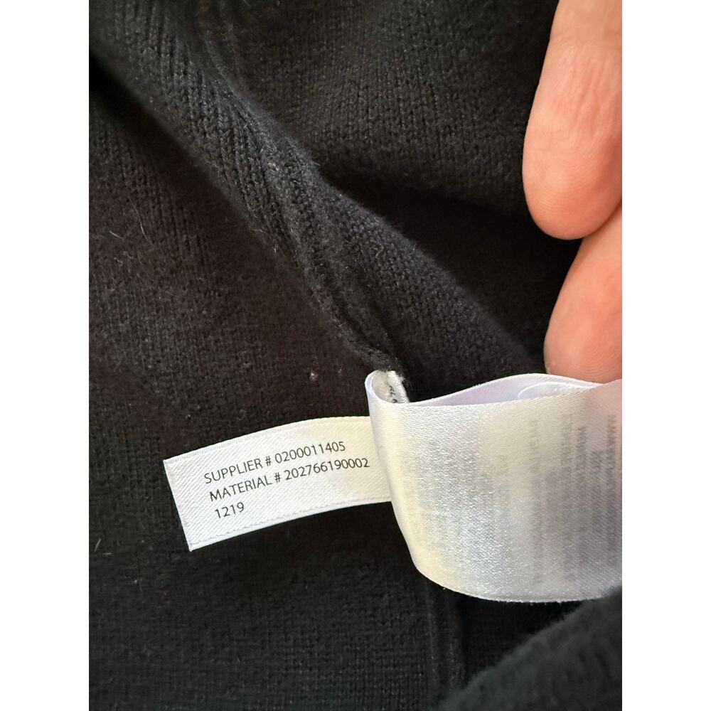 Lauren Ralph Lauren 2X Sweater Knit Blazer Black Cardigan Classic Plus Size - Picture 6 of 7